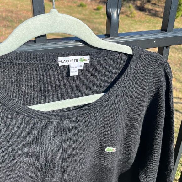 Lacoste Long Sleeve Sweater Dress - Picture 3 of 10